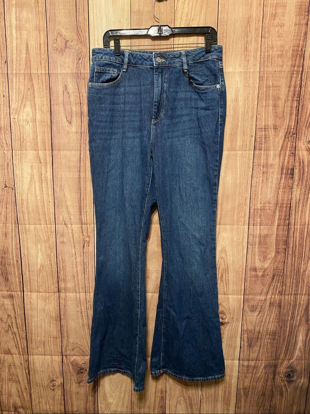 Forever 21 size 30 High-rise flare blue jeans denim pants